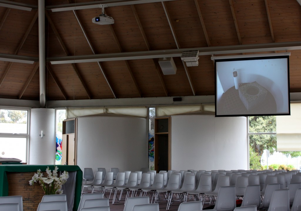 baptismal area