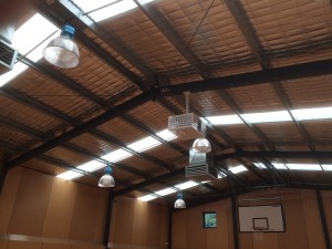 Ashwood School GYM - Epson EB-G6270 in cage (med)