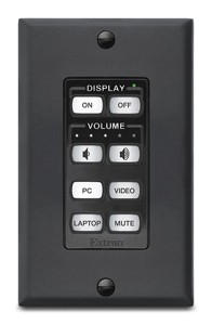Extron mlc 62 control panel