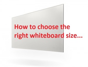 How to choose a Whiteboard size - DIB Audio Visual