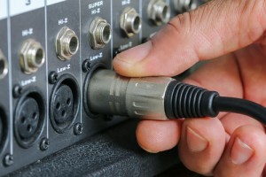 XLR connection to AV Rack - DIB Audio Visual